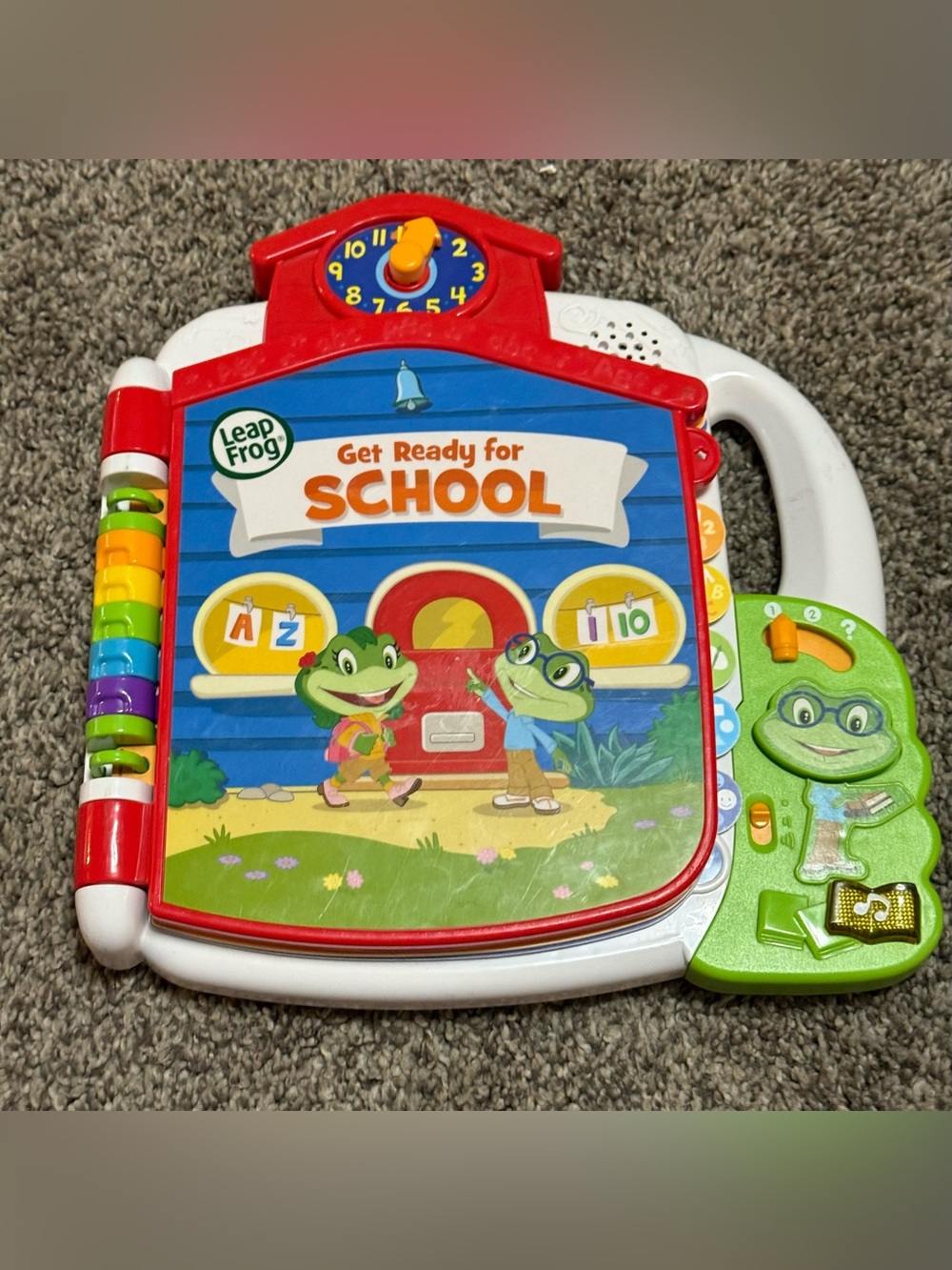 Leapfrog Get Ready for School Interactive Learning Book - Red and Green